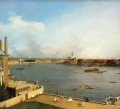 les thames et la ville de londres de richmond maison 1746 Canaletto